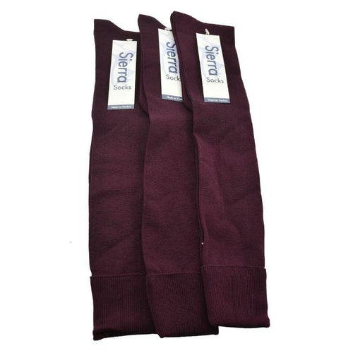 Women's Classic Flat Knit Opaque Nylon Knee High Socks - Girls' School