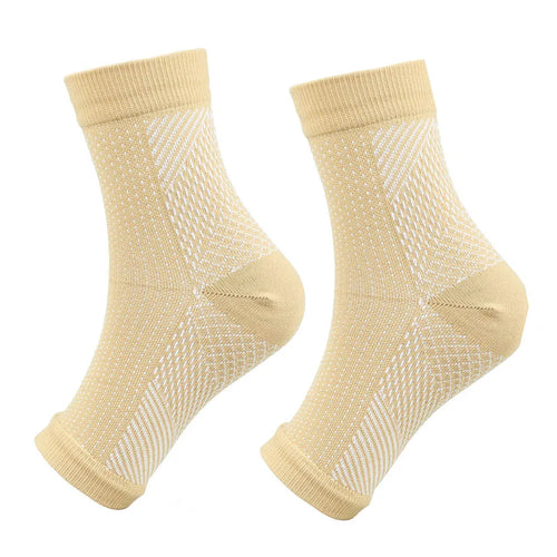 1Pair Neuropathy Socks Ankle Protector Anti Fatigue Compression Foot