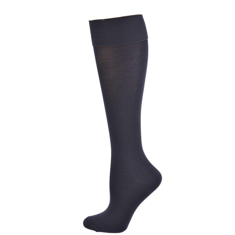 Women's Classic Flat Knit Opaque Nylon Knee High Socks - Girls' School
