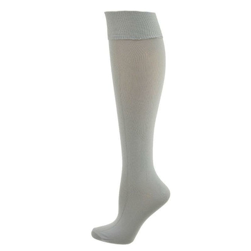 Women's Classic Flat Knit Opaque Nylon Knee High Socks - Girls' School