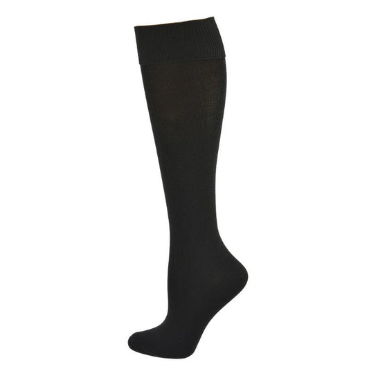 Women's Classic Flat Knit Opaque Nylon Knee High Socks - Girls' School